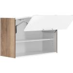Beige WIHO Küchen Faltlifthängeschränke matt aus MDF Breite 50-100cm, Höhe 0-50cm, Tiefe 50-100cm 