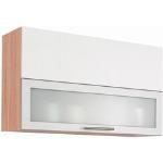 Weiße WIHO Küchen Faltlifthängeschränke matt aus MDF Breite 50-100cm, Höhe 50-100cm, Tiefe 0-50cm 