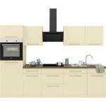 Reduzierte Hellbraune WIHO Küchen Küchenmöbel aus Eiche Breite 250-300cm, Höhe 250-300cm, Tiefe 50-100cm 