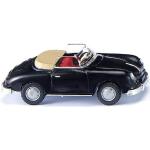 Schwarze WIKING Porsche Spielzeug Cabrios 