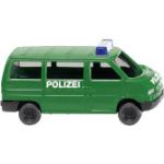Anthrazitfarbene WIKING Volkswagen / VW Polizei Spielzeug Busse 