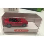 Wiking 188 01 16 Mazda MX 5 Cabriolet Rot mit OVP 1:87 HO