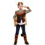 Buttinette Wikinger-Kostüme aus Kunstfell für Kinder Größe 128 