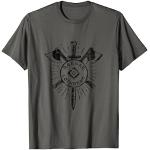 Wikinger Ragnar T-Shirt – Ragnar lothbrok TShirt – Viking Achsen