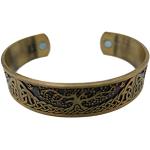 Goldene Antike Magnetarmbänder aus Eisen für Damen 
