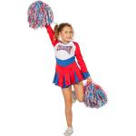 Cheerleader-Kostüme für Kinder Größe 140 