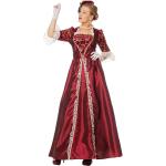 Burgundfarbene Wilbers Ritter-Kostüme für Damen 