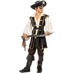 Schwarze Peter Pan Piratenkostüme für Kinder Größe 116 
