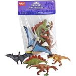 22 cm Wild Republic Dinosaurier Spielzeugfiguren 4-teilig 