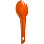 Wildo® Spork orange - Mit robustem Griff; zugleich Messer, Gabel und Löffel in einem