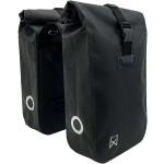 Schwarze Willex Fahrradtaschen wasserdicht 34l aus Kunstfaser 