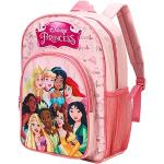 Reduzierte Bunte Disney Prinzessinnen Schulrucksäcke mit Reißverschluss gepolstert für Kinder zum Schulanfang 