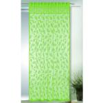 Grüne Albani Fadenvorhänge aus Polyester transparent 