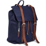 Blaue Vegane Nachhaltige Herrenreisetaschen aus Leder mit Handyfach 