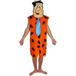 Ciao Fred Feuerstein Flintstone Kostüm Verkleidung Herren Erwachsene offiziell The Flintstones (Einheitsgröße)