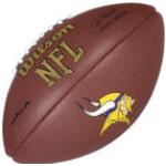 "Wilson Football NFL Team Logo Minnesota Vikings WTF1748MN "