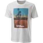Weiße Wilson T-Shirts für Herren Größe S 