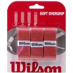 Wilson - Soft Overgrip - 3er Packung - dunkelorange