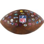 Wilson Sport American Football NFL Junior Throwback 32 Team Logo Footballbälle Ballsport ausgewoutdoor