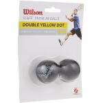 Wilson Squash-Ball, Staff, 2 Stück, Gelb II, Schwarz, WRT617600