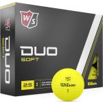 Wilson Staff DUO Soft Optix Golfbälle, 12 Stück Gelb