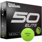 Wilson Staff Fifty Elite 23 Golfbälle - 12er Pack grün