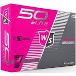 Wilson Staff Fifty Elite Golf Ball, Pink