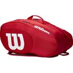 Reduzierte Rote Wilson Team Tennistaschen 