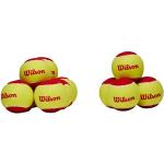 Wilson Tennisbälle Starter Red für Kinder, gelb/ro