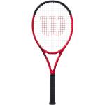 Wilson Tennisschläger CLASH 100 PRO V2.0 FRM unbesaitet, rot/ grau, Gr. 4