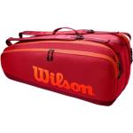 Wilson Tour 6 Tennistaschen mit Reißverschluss aus Polyester mit Außentaschen 