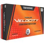 Wilson Tour Velocity Distance Golfbälle, 15 Stück