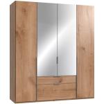 Reduzierte Moderne Wimex New York Kleiderschränke mit Spiegel Breite 150-200cm, Höhe 200-250cm, Tiefe 50-100cm 