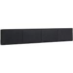 Schwarze Wimex Easy Betten-Kopfteile aus Kunstleder 160x200 