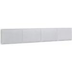 Weiße Wimex Easy Betten-Kopfteile aus Kunstleder 160x200 