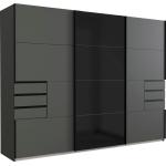 Reduzierte Schwarze Moderne Wimex Schwebetürenschränke mit Schublade Breite 250-300cm, Höhe 200-250cm, Tiefe 50-100cm 