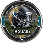 Wincraft Jacksonville Jaguars Chrome NFL Wanduhr