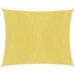 Gelbe Windhager Rechteckige Sonnensegel & Sonnendächer aus Polyester 4x5 