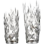Silberne 31 cm Casablanca-Design Runde Windlichter aus Metall 
