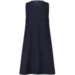 Reduzierte Blaue Elegante Ärmellose windsor Abendkleider A-Linie mit Reißverschluss für Damen Größe XL 