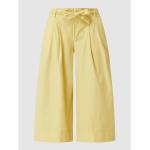 Reduzierte Gelbe windsor Paperbag-Hosen aus Baumwolle für Damen Größe S 