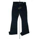 Dunkelblaue windsor Bootcut Jeans aus Baumwollmischung für Damen Weite 30, Länge 34 