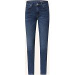 Dunkelblaue windsor Slim Fit Jeans aus Baumwollmischung für Damen Größe S 