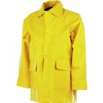 Gelbe Wasserdichte Modyf Gefütterte Regenjacken aus Baumwolle für Herren für den für den Winter 
