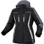 Winter Softshell Jacke Damen Flex-Line schwarz/grau - Leibwächter® 40