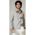 Peachfarbene Kaschmir-Schals aus Wolle für Herren für den für den Winter 