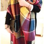 Violette Kaschmir-Schals aus Kaschmir für Damen Einheitsgröße für den für den Winter 