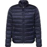 Marineblaue Gesteppte Gant Stehkragen Winterjacken mit Reißverschluss für Herren Größe L für den für den Winter 