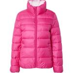 Reduzierte Pinke Gesteppte Wasserdichte Esprit Stehkragen Winterjacken mit Reißverschluss für Damen Größe L für den für den Winter 
