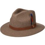 Reduzierte Braune Stetson Rollhüte aus Wolle Größe XL für den für den Winter 